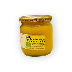 Bild von BIO -  Sonnenblumencreme Honig 500g Scherjau