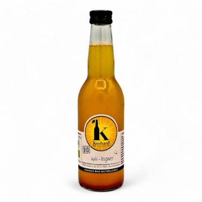 Show details for Apfel - Ingwersaft 0,33l o. Zuckerzusatz Picture of Apfel - Ingwersaft 0,33l o. Zuckerzusatz