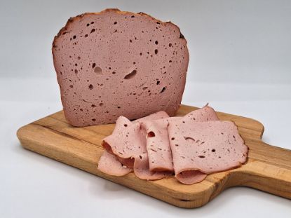 Show details for Leberkäse 100g fein geschnitten Picture of Leberkäse 100g fein geschnitten