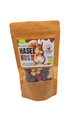 Show details for Haselnüsse Schoko bunt 200g Picture of Haselnüsse Schoko bunt 200g