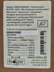 Bild von BIO -  Schoko Cookies 120 g  