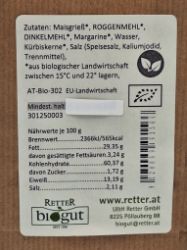 Picture of BIO - Retter Cracker 120g