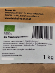 Bild von BIO - Naschkatzenmüsli 1kg 