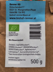 Bild von BIO - Bauernmüsli 0,5kg  