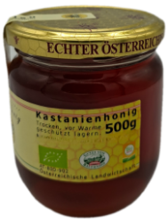 Bild von BIO -  Kastanien Honig 500g Scherjau