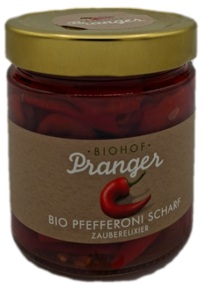 Show details for Pfefferoni scharf 380g Glas Picture of Pfefferoni scharf 380g Glas
