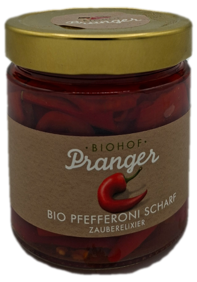 Bild von Pfefferoni scharf 380g Glas 