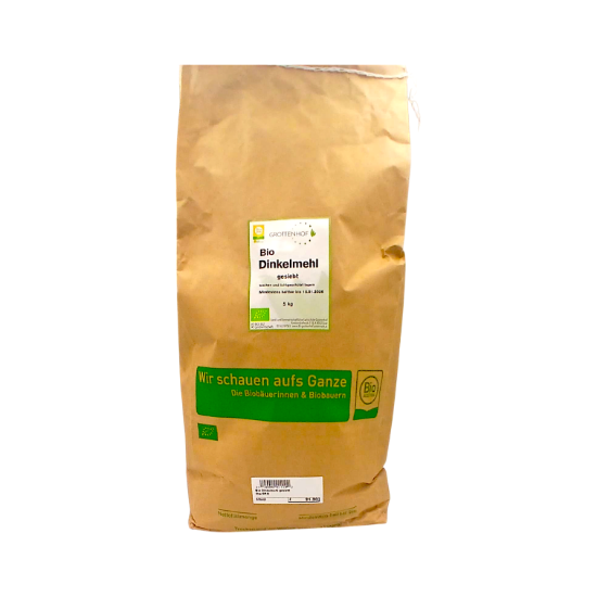 Bild von  Dinkelmehl gesiebt 5kg 