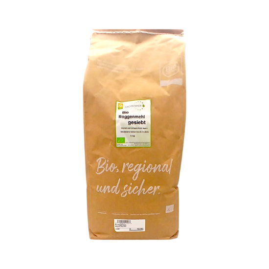 Bild von  Roggenmehl gesiebt 5kg 