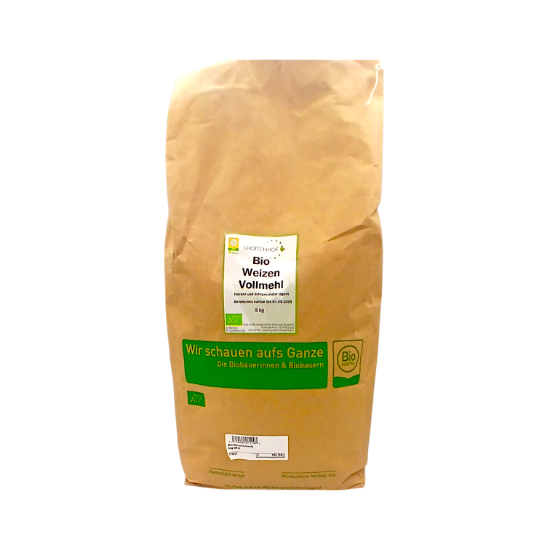 Bild von  Weizenvollmehl 5kg 