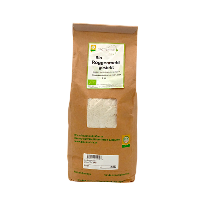 Show details for Roggenmehl gesiebt 1kg Picture of Roggenmehl gesiebt 1kg