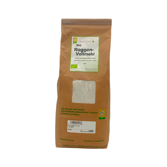 Bild von BIO -  Roggenvollmehl 1kg 