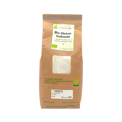 Show details for Dinkel - Vollmehl 1 kg GRO Picture of Dinkel - Vollmehl 1 kg GRO