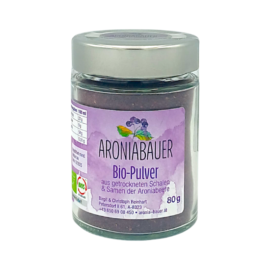 Bild von Aronia-BIO-Pulver - 80g