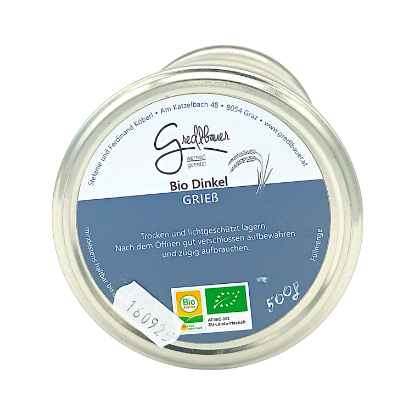 Bild von BIO -  Dinkelgrieß 0,5kg  (S)