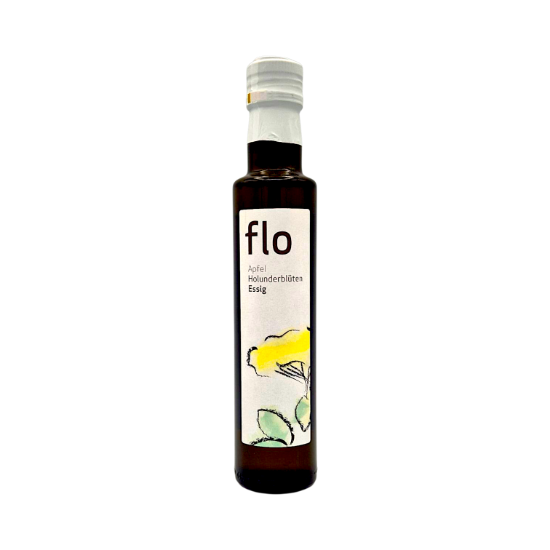 Picture of BIO - flo  Apfel Holunder blüten Essig 250 ml 