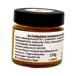 Bild von  Fruchtaufstrich 130g Indianerbanana Orange Ko 