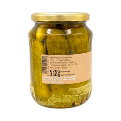 Picture of BIO - Gurkerl würzig 670g/Glas 