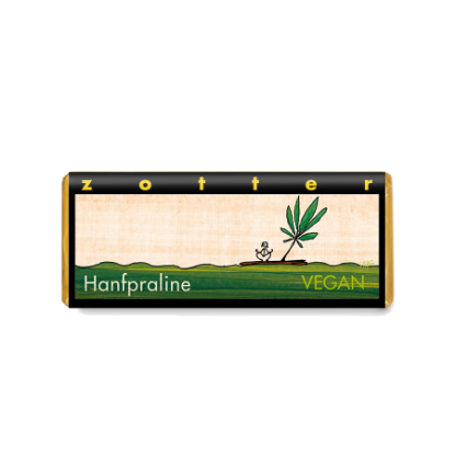 Bild von BIO -  Zotter Schokolade Hanfpraline 70g VEGAN