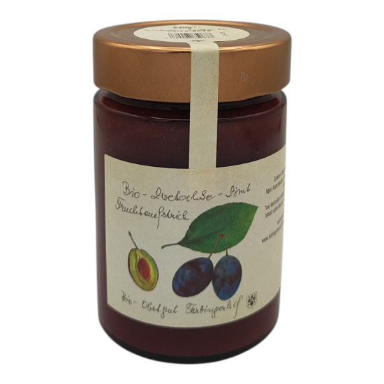 Bild von BIO -  Zwetschke Zimt Fruchtaufstrich 420g