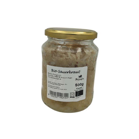 Bild von BIO - Sauerkraut 500g Glas/Beutel 