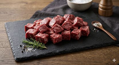 Picture of BIO -  R - Gulaschfleisch im Ganzen per kg 