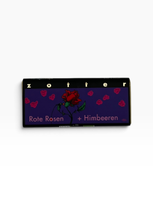 Picture of BIO - Zotter "handgeschöpft" Rote Rosen + Himbeeren