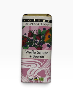 Picture of BIO - Zotter drunter & drüber Weiße Schoko + Beeren